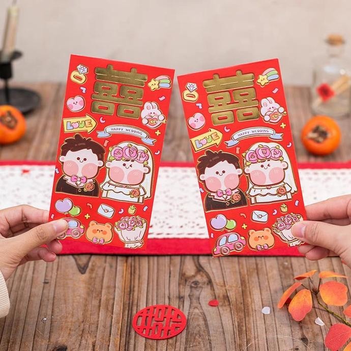 

Terbaik Angpao Kawin Lucu Isi 10 Angpau Shuangshi Sangjit Ampau Amplop Nikah Pengiriman Cepat