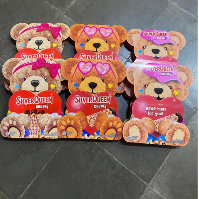 

J12 READY STOCK!! SILVERQUEEN COKLAT SPECIAL EDITION BEAR SILVER QUEEN BERUANG CHUNKY LIMITED