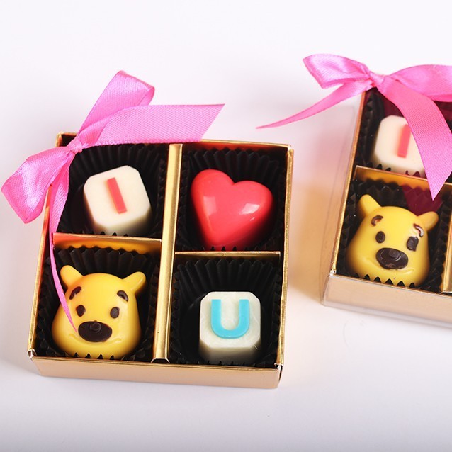 P1H COKLAT VALENTINE ISI 4 PCS / KADO / GIFT ICP