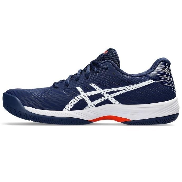 Sepatu Tenis Asics Gel Game 9 Men Blue Expanse White Original Asics  Terbaru