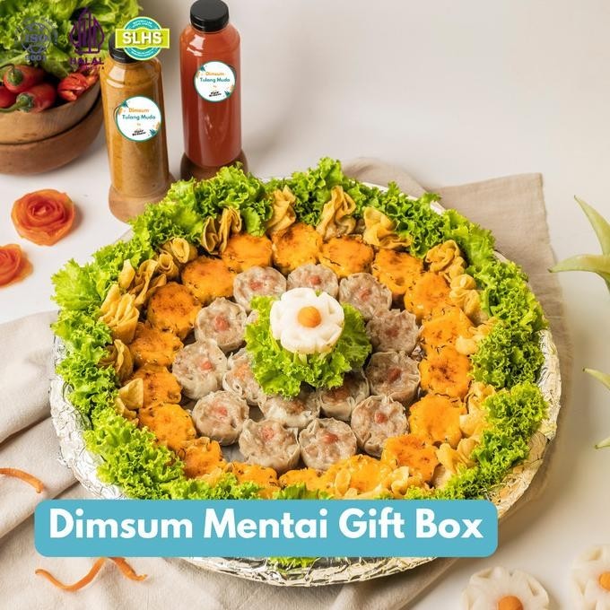 

Dimsum Mentai Gift Box / Hampers Halal Non-Msg Lezat