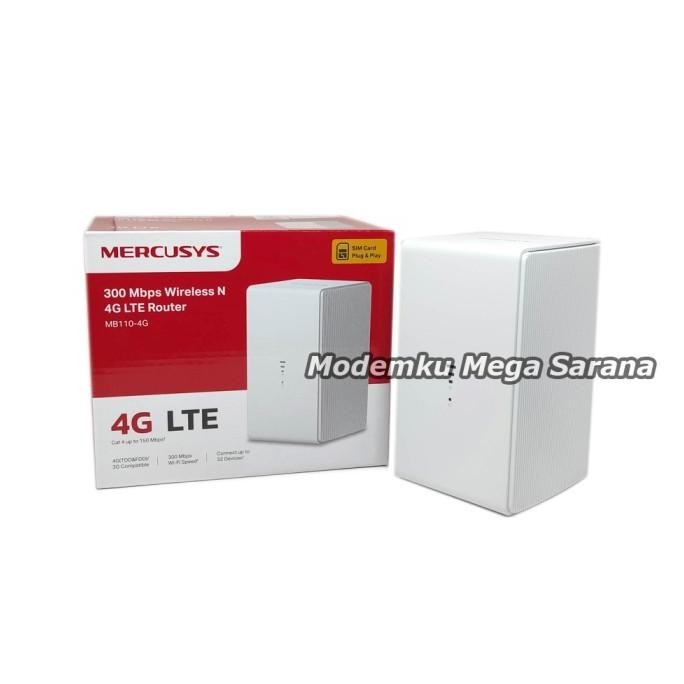 BARANG TERLARIS Mercusys MB110-4G 4G LTE Modem Wireless Router Wifi MB 110 - 4G