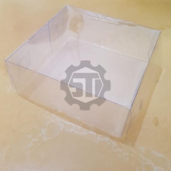 

siap kirim mika kotak sovenir 21x21x3 cm isi 50pcs / souvenir box mika dk