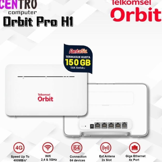 BARANG TERLARIS Orbit Pro H1 B535 Modem Router WiFi 4G High speed