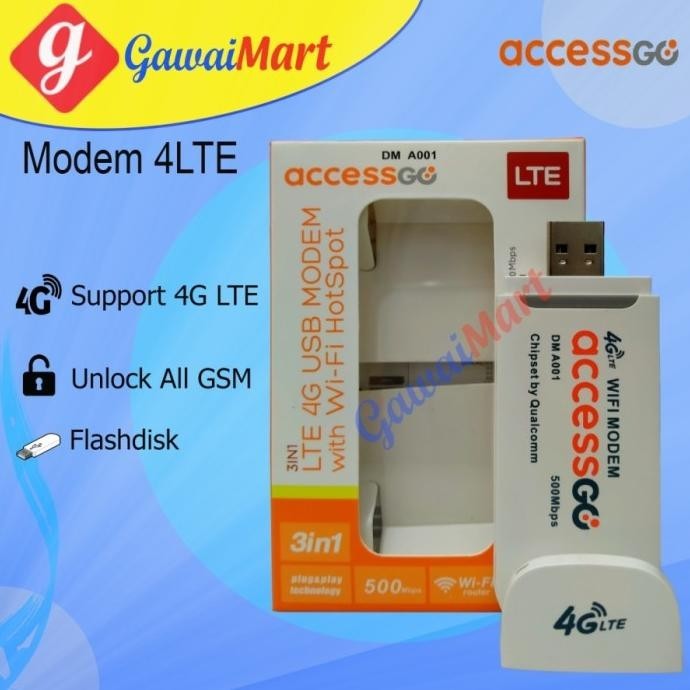 BARANG TERLARIS MODEM USB 4G LTE 3 IN 1 WITH WIFI HOTSPOT