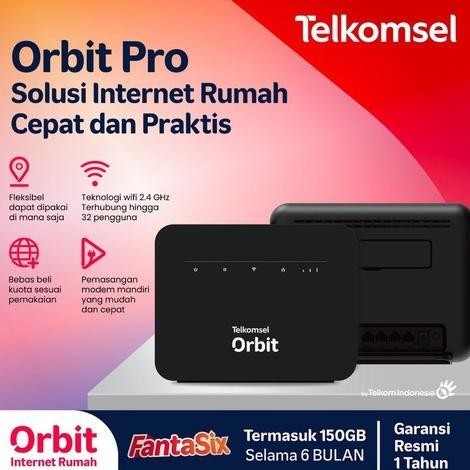 BARANG TERLARIS Modem Mifi Telkomsel Orbit Pro HKM281 4G CPE Router Wifi 2.4GHz 5GHz