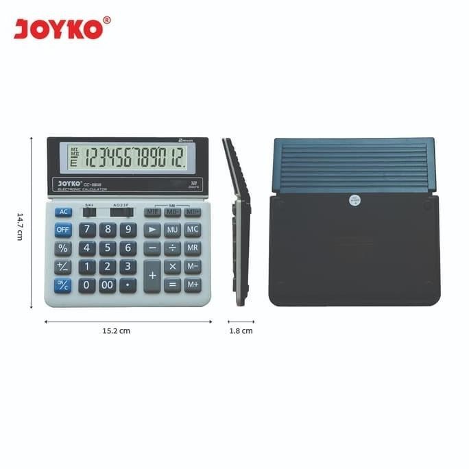 

Hot Sale - Calculator - Kalkulator Joyko CC-868 - 12 Digits