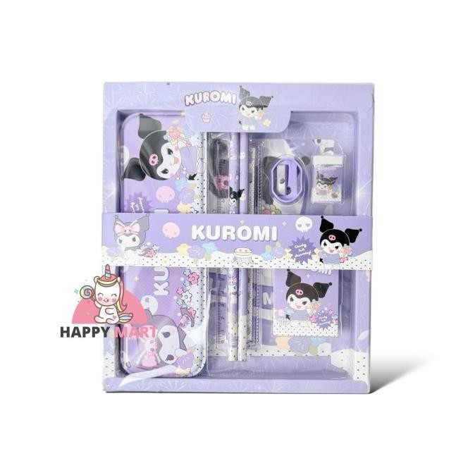 

Limited - Kotak pensil motif sanrio 6 collors kuromi / melody / cinnamoroll - Kuromi ..