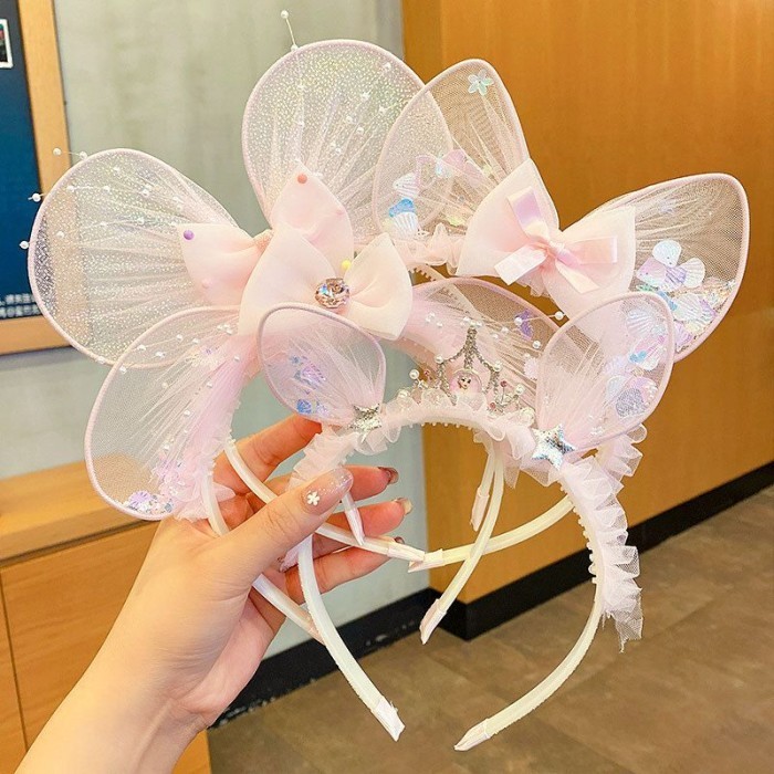 Bando Cute Kter Bunny & Kucing Anak Perempuan