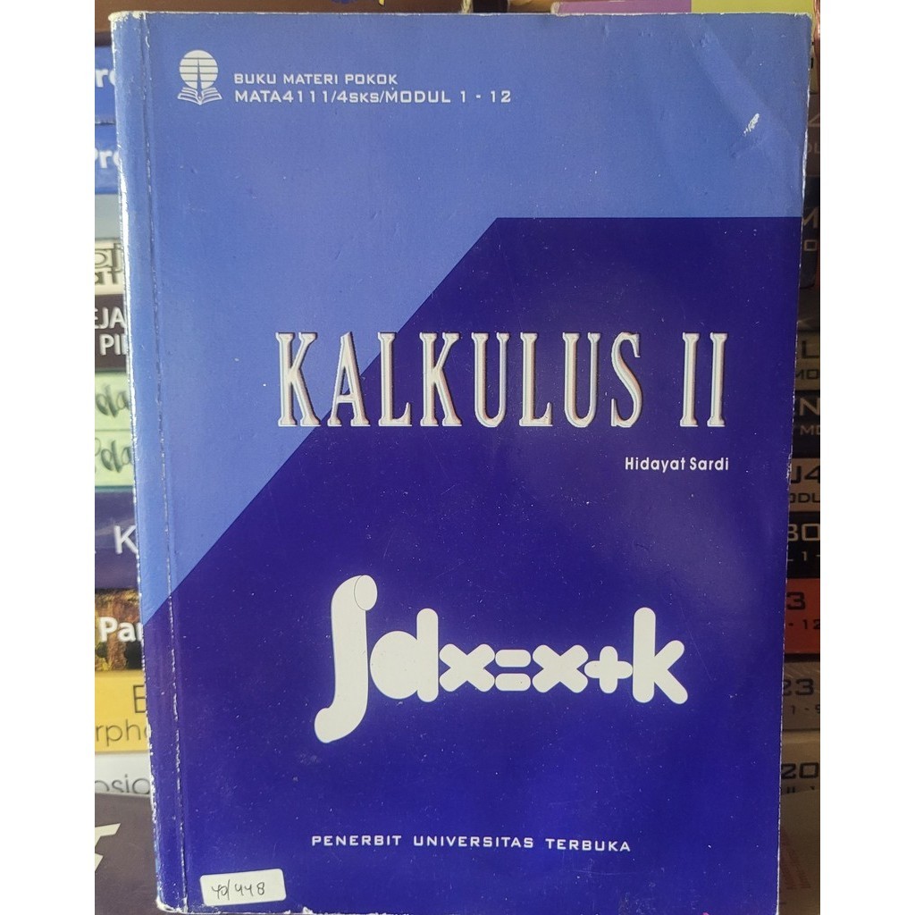 BUKU UNIVERSITAS TERBUKA - KALKULUS II