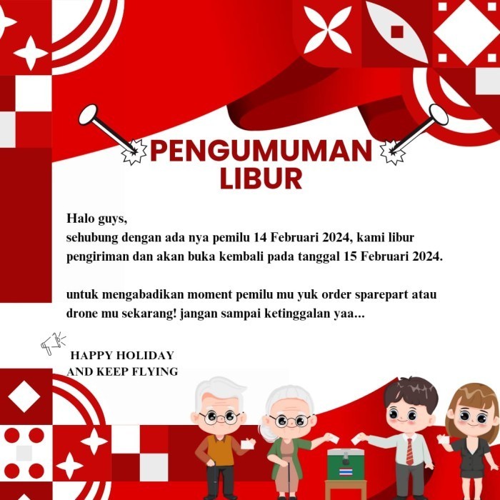 

NEW!! PENGUMUMAN LIBUR PEMILU