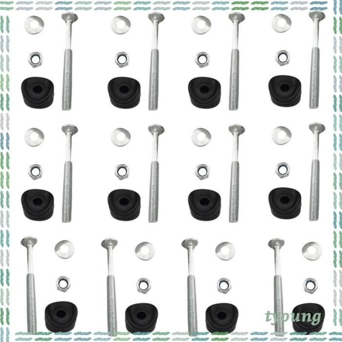 TYOUNGID 12PCS SEKRUP TRAMPOLIN STABILITAS UKURAN BESAR / KECIL