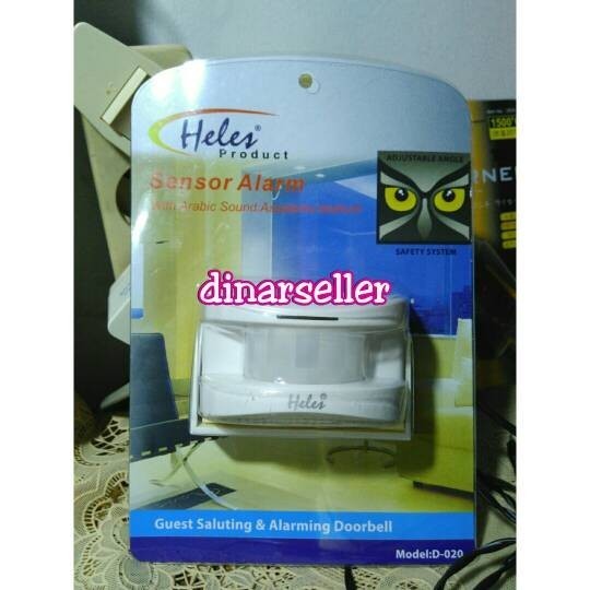 HELES BEL SENSOR ALARM DOORBELL SENSOR GERAK