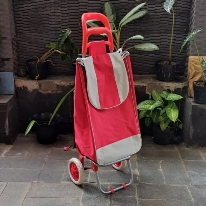 Troli Belanja Roda Tas Belanja Keranjang Tas Troli Belanja Dengan Roda