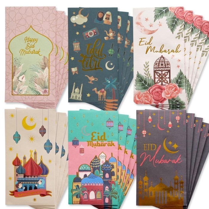 

Big Promo Scoop Amplop Lebaran / Ramadhan Angpao (5Pcs) Premium Tebal 076