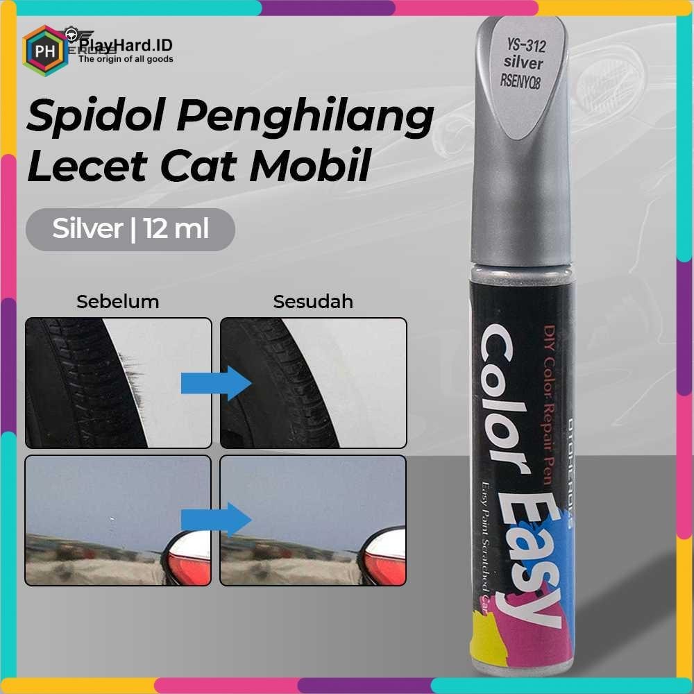 ColorEasy Cat Penghilang Lecet Cat Mobil Scratch Paint 12ml - Silver
