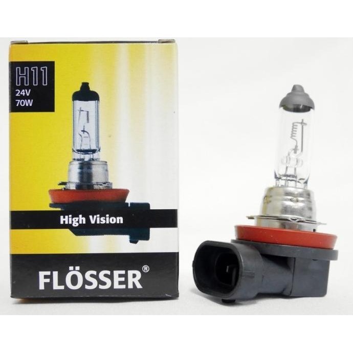 Sale Flosser H11 24V 70W Bohlamp (2114P Flosser) Gratis Ongkir