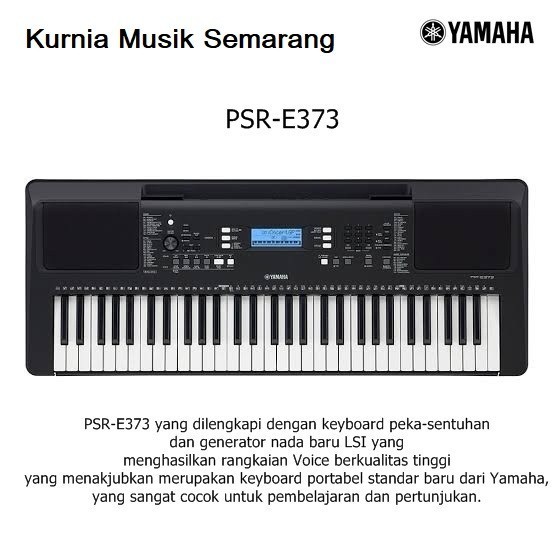 NEW Yamaha PSR E373 - PSR E 373 - PSR-E373 Portable Arranger Keyboard Ori