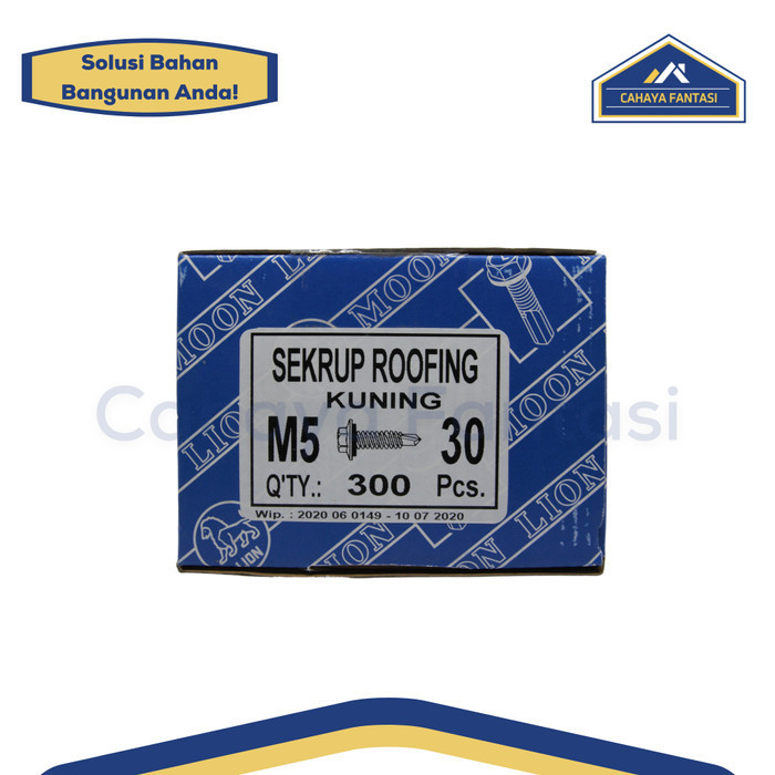 Sekrup Roofing Kuning Box