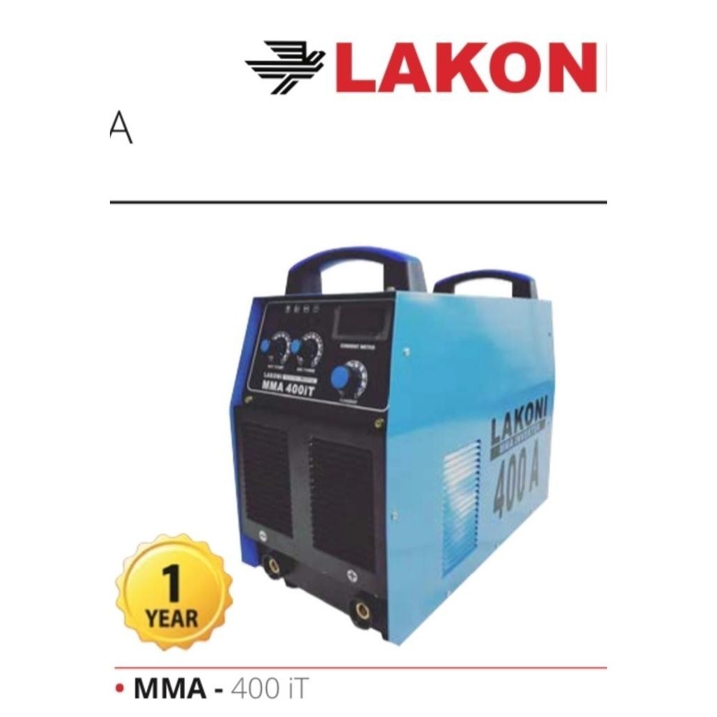 Trafo Las/Mesin Las Lakoni MMA 400 iT IGBT 3 Phase