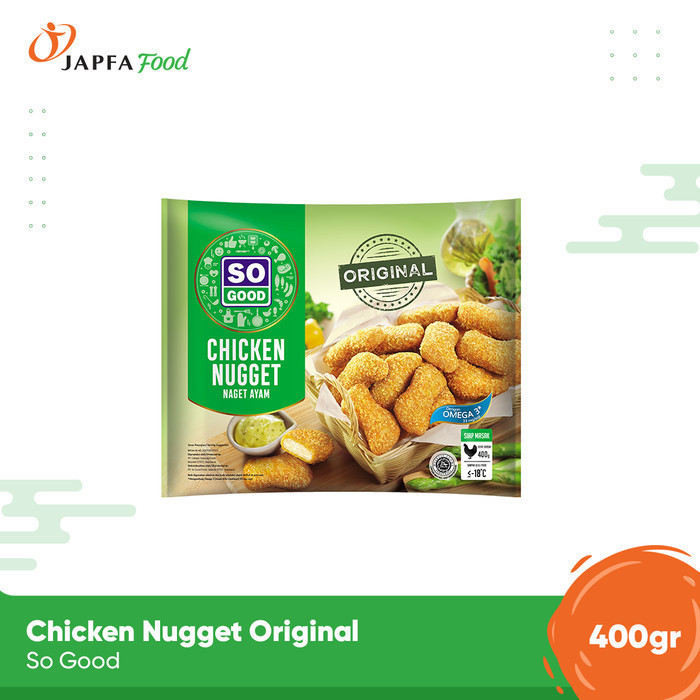 So Good Chicken Nugget / Naget Ayam Original 400gr