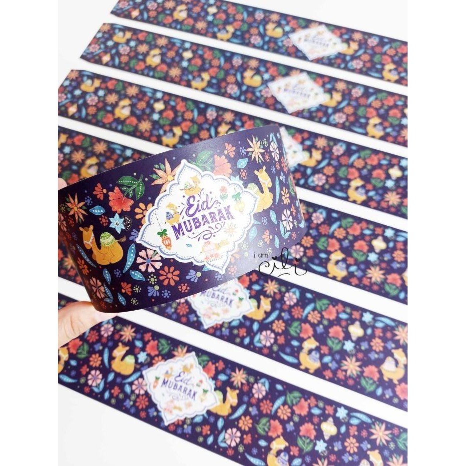 

(Belt Besar Kiran If023) Label Idulfitri Untuk Kotak (48 Cm X 6.5 Cm) 081