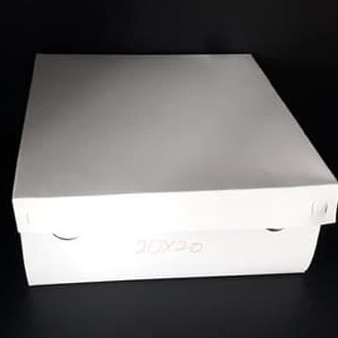 Dus Nasi Kotak Tebal 20X 20 Cm Isi 50Pcs / Box Nasi / Dus Kue