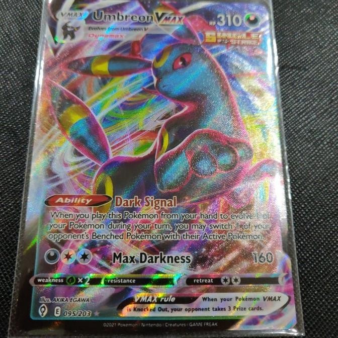 Kartu Pokemon TCG EN SS Evolving Skies Umbreon VMax RRR