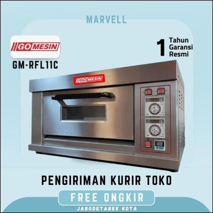Oven Gas Deck 1 Deck 1 Tray Gomesin Gm-Rfl11C Oven Gas 1 Deck 1 Tray Plestiascapture