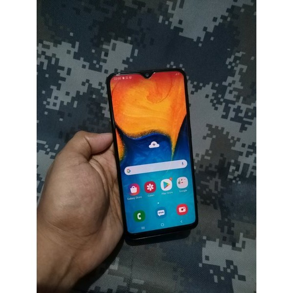 [NBR] Handphone Hp Samsung Galaxy A20 Ram 3gb Internal 32gb Second Seken Bekas Murah