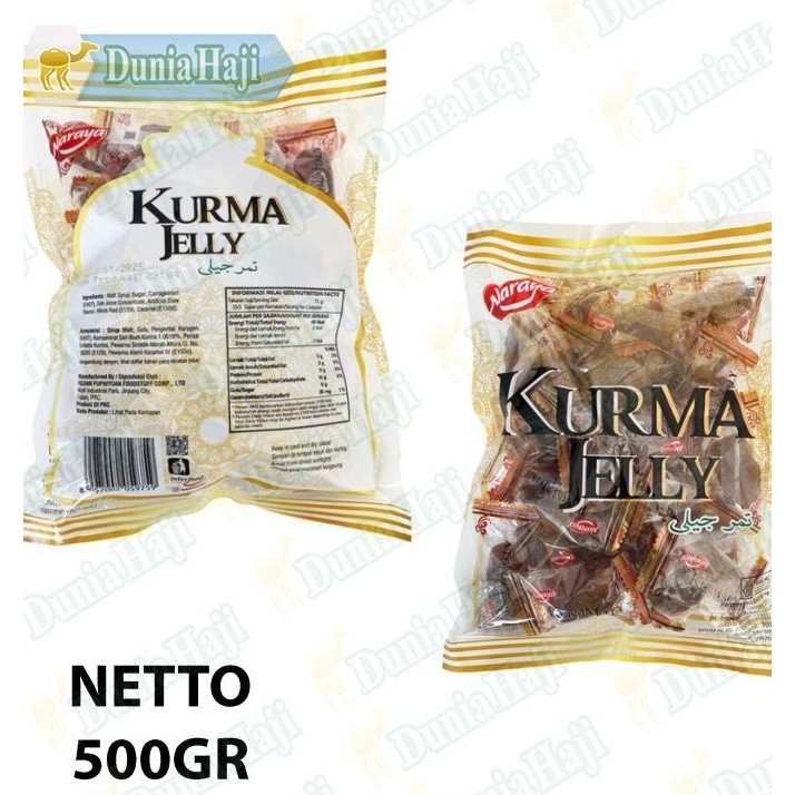 

#####] Jelly Kurma Naraya 500GR Halal Jeli Rasa Korma