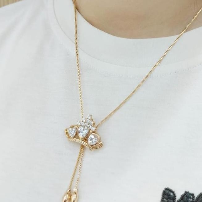 [Ready] Kalung Serut Flower 025 By Xuping / Kalung Fashion Wanita Murah /