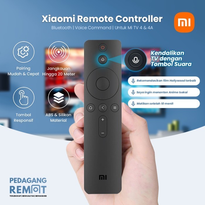 Remot Remote TV Xiaomi LCD LED Mi TV 4A / Mi 4 TV Android Smart TV Goo