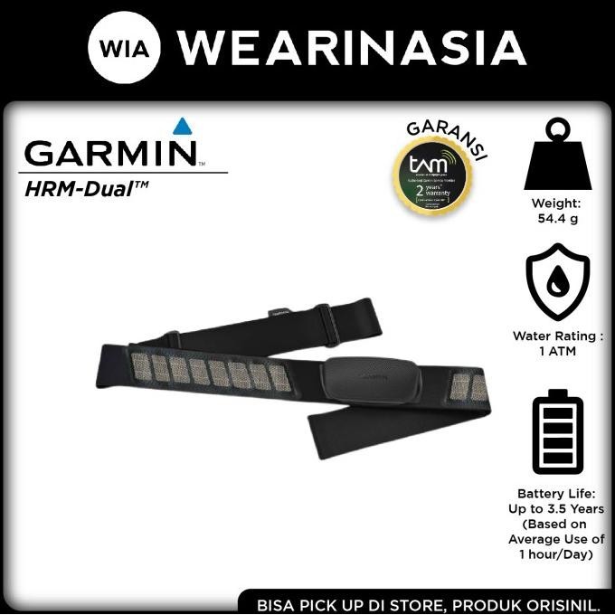 Heart Rate Monitor Garmin HRM Dual Original