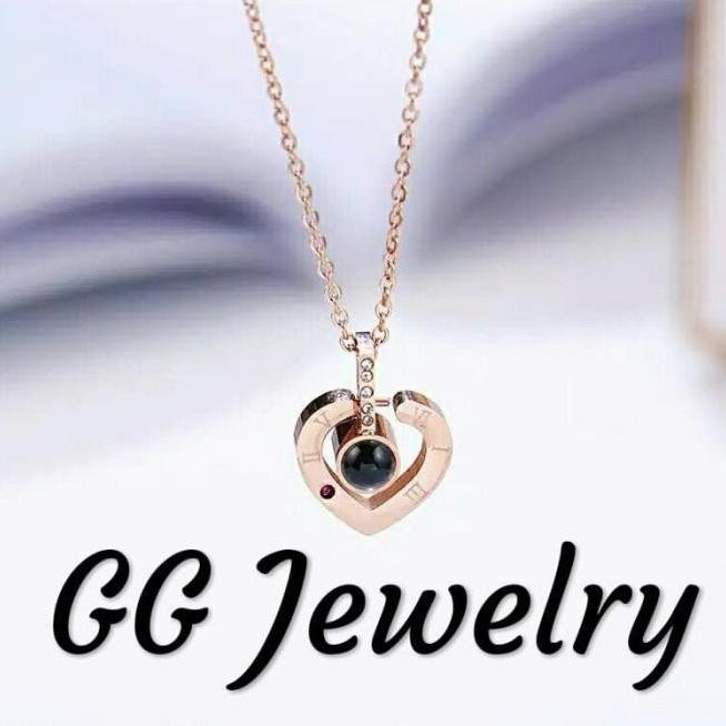 [Ori] Kalung 100 Bahasa I Love You Love