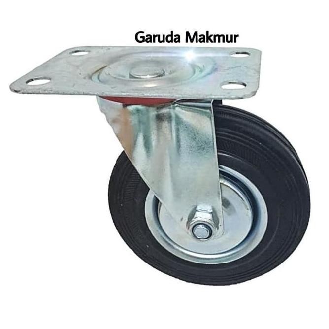 [New Ori] Roda Troli Lipat 5"Hidup/Roda Troli Krisbow/Roda Troli Lipat Krisbow