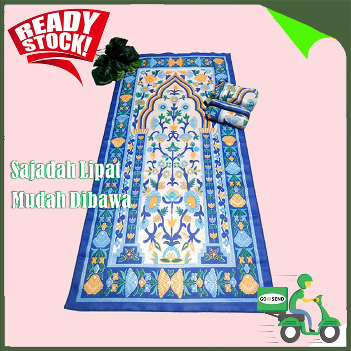 COD Sajadah Traveling Pouch Murah Travel Lipat Kecil Mini Tipis Ringan