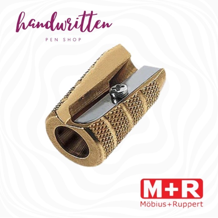 

M+R Brass Artists Pencil Sharpener Bullet / Rautan Pensil