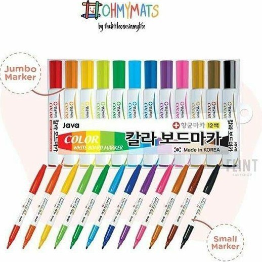 

Ohmymats Oh My Mats Spidol Jumbo Maker Small Colouring By Littleonesin