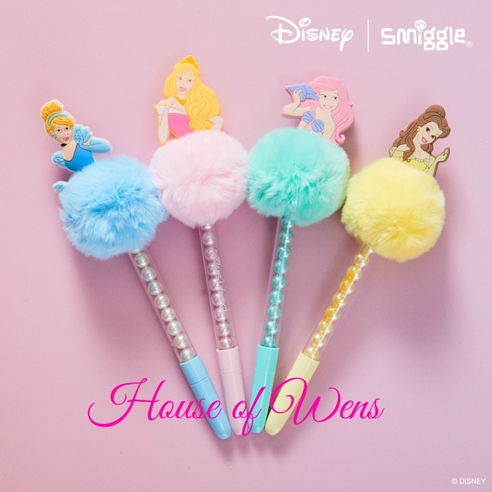 

Smiggle Disney Princess Novelty Pen Original - Pulpen Disney