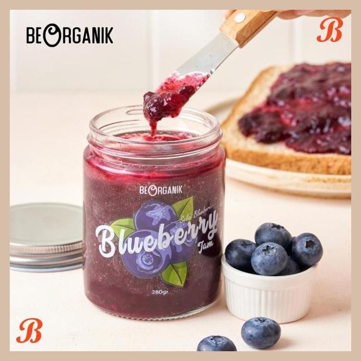 

| ORB | BEORGANIK BLUEBERRY JAM / SELAI BLUEBERRY 280GR