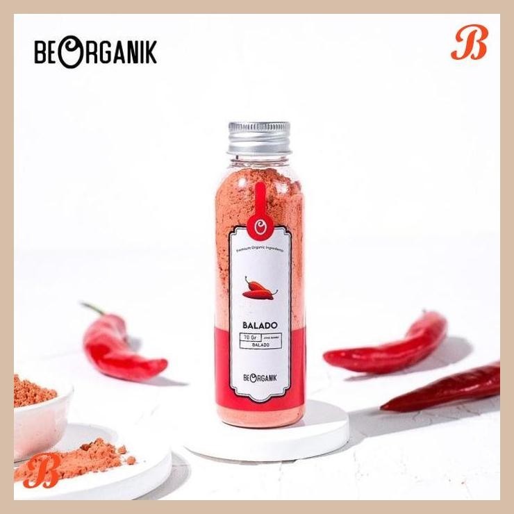 

| ORB | BEORGANIK BALADO SEASONING 70GR / BUMBU TABUR BALADO NON MSG