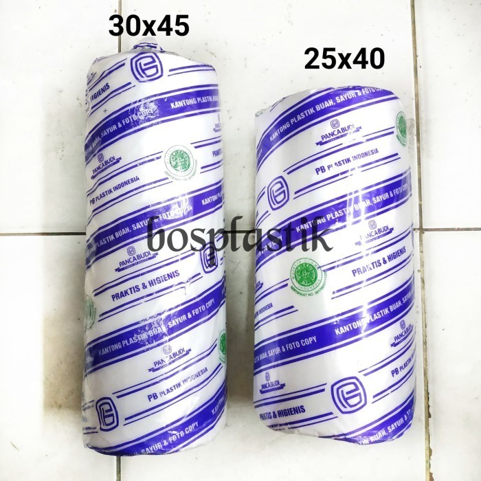 

Plastik Hd Roll Buah / Fotocopy / Kantong Buah Uk 30X45 (2Kg)