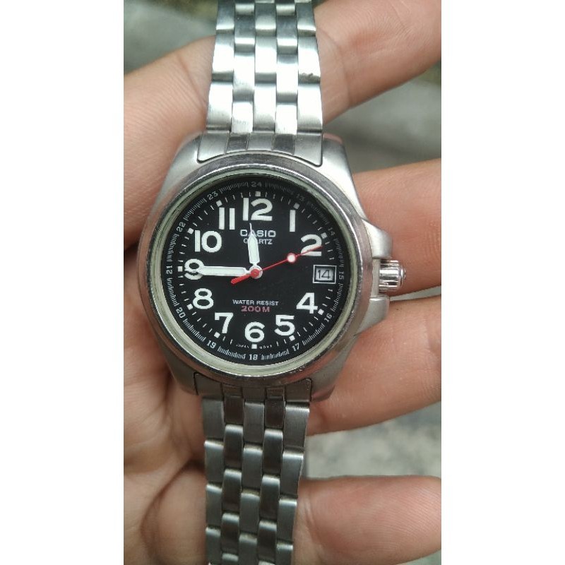 jam tangan casio lar 102  diver style cewek second bekas ori