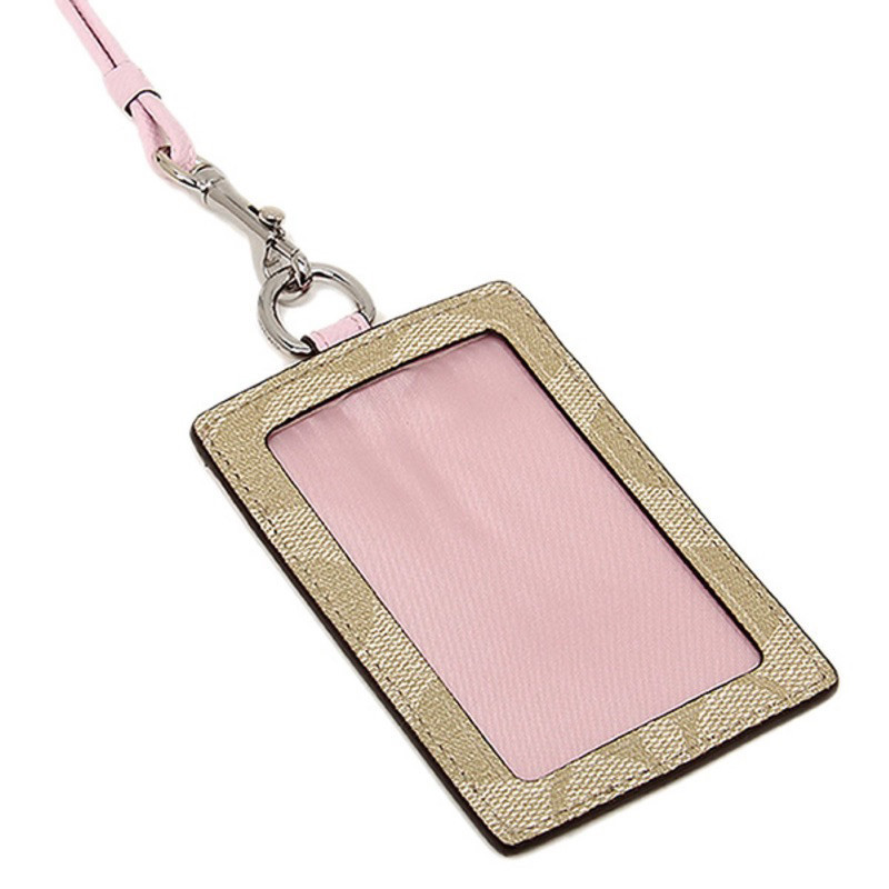 

Coach ID Lanyard Card Holder (F 63274) Pink
