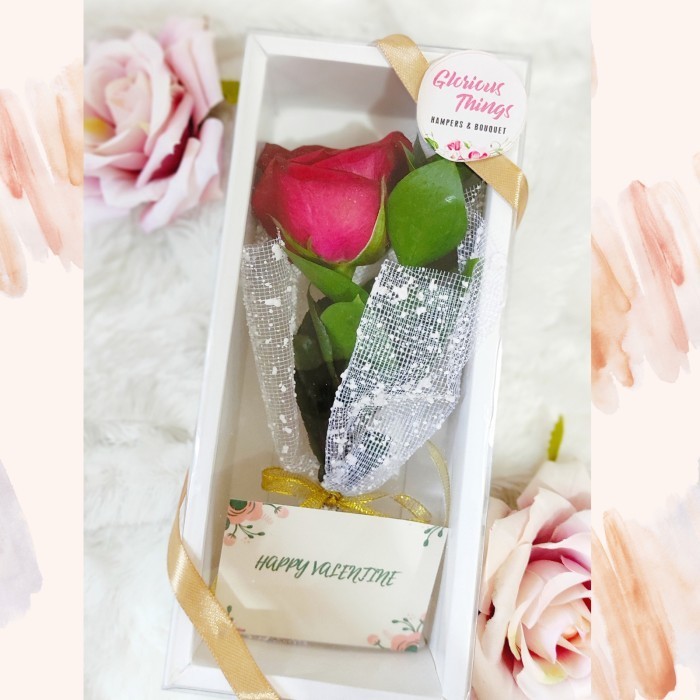 

Bunga Mawar Valentine Hampers Anniv Ultah Bingkisan Kado Hadiah Rose