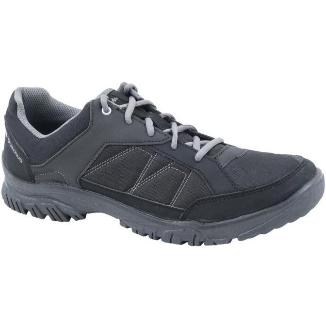 Decathlon Quechua Sepatu Gunung Pria NH100 Hitam - 8354268