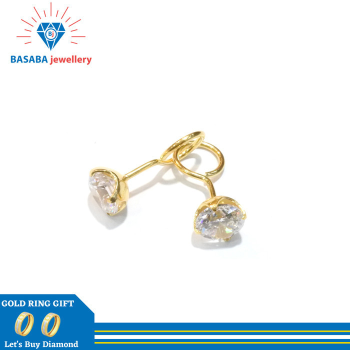 ANTING TOGE ANTING WANITA EMAS ASLI