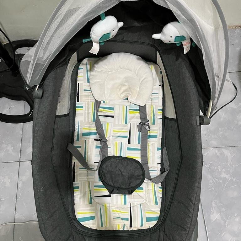 

Bouncer Otomatis Ayunan Bayi Cocolatte Snuggli Preloved
