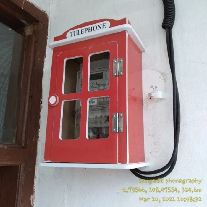 Box Meteran Listrik/ Penutup Meteran Listrik , Dekorasi Rumah